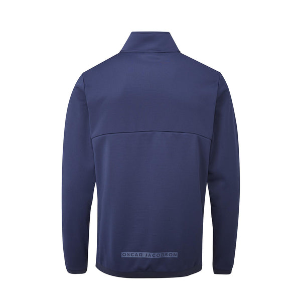 Longton Mid Layer- Black / Small- Oscar Jacobson Golf