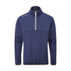 Longton Mid Layer- Black / Small- Oscar Jacobson Golf