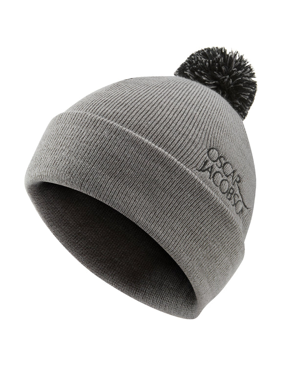 Knitted Hat II Golf Hat- Pewter- Oscar Jacobson Golf