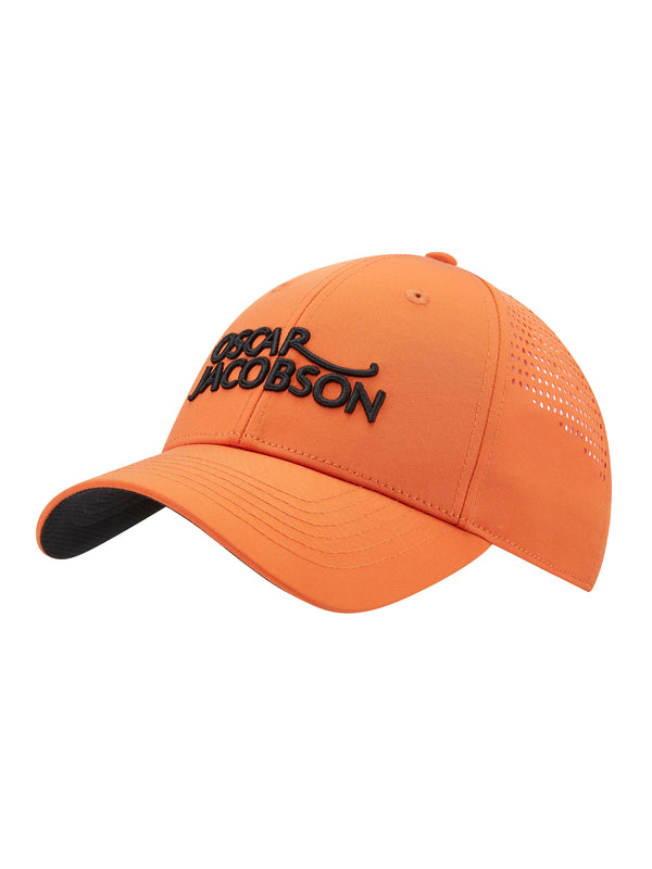 Maddox Cap- Orange Rust/Black- Oscar Jacobson Golf