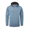 Dayne Quarter Zip Hooded Pullover- Black Marl / Small- Oscar Jacobson Golf