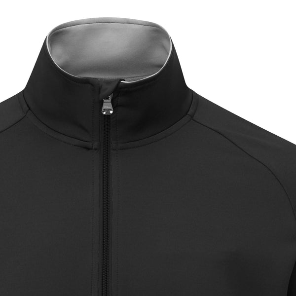 Trent Mid Layer- Black / Small- Oscar Jacobson Golf