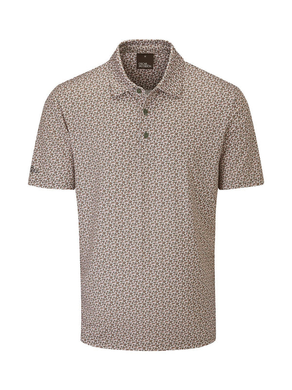 Northcote Polo Shirt- Mandarin / Small-Mandarin / Medium-Mandarin / Large-Mandarin / X-Large-Mandarin / XX-Large-Skyway / Small-Skyway / Medium-Skyway / Large-Skyway / X-Large-Skyway / XX-Large- Oscar Jacobson Golf