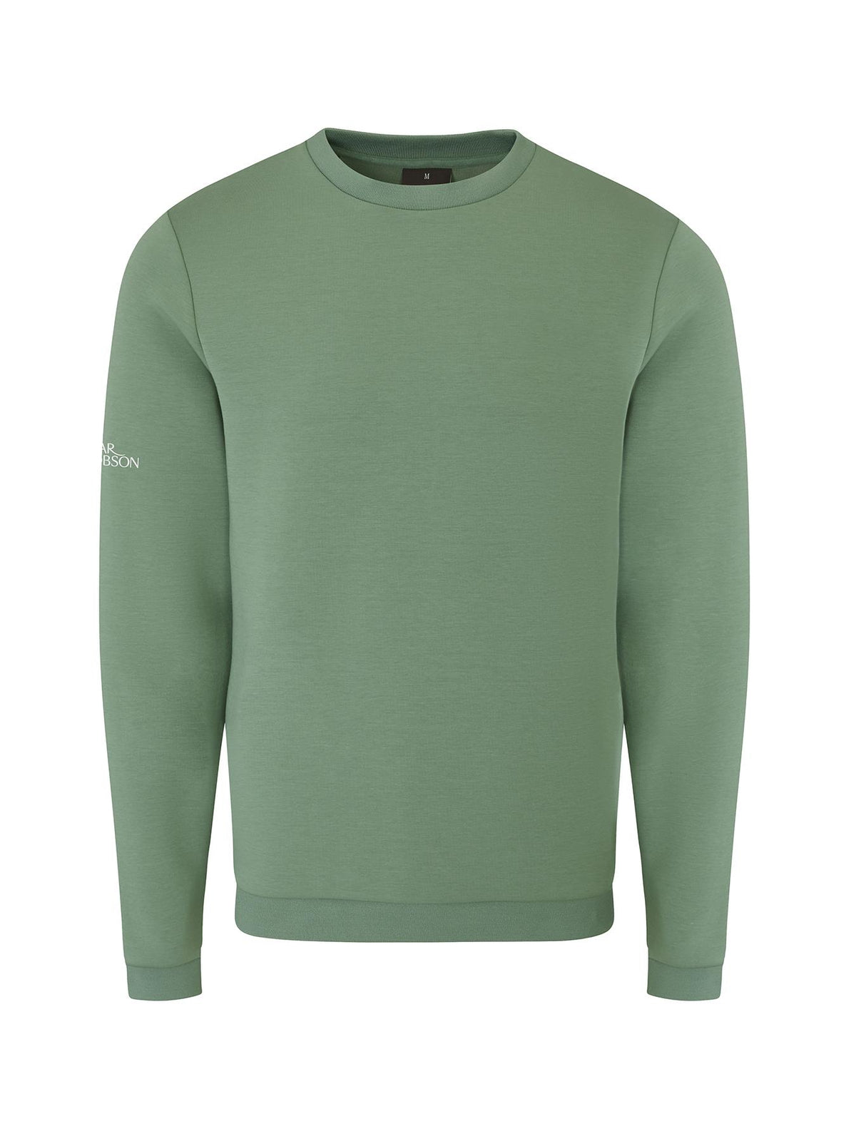 Oscar Jacobson Johnstone Crew Neck Pullover – Watercress