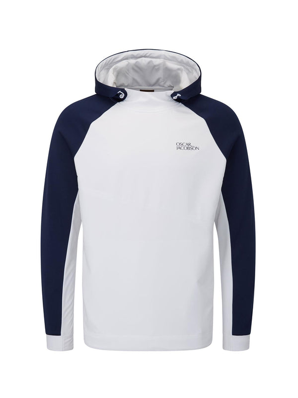 Oakways Pullover Hoodie- Navy / Cobalt / Small-Navy / Cobalt / Medium-Navy / Cobalt / Large-Navy / Cobalt / X-Large-Navy / Cobalt / XX-Large-White / Navy / Small-White / Navy / Medium-White / Navy / Large-White / Navy / X-Large-White / Navy / XX-Large- Oscar Jacobson Golf