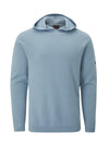 Kennedy Lightweight Knitted Hoodie- Skyway / Small-Skyway / Medium-Skyway / Large-Skyway / X-Large-Skyway / XX-Large-Pewter Marl / Small-Pewter Marl / Medium-Pewter Marl / Large-Pewter Marl / X-Large-Pewter Marl / XX-Large- Oscar Jacobson Golf