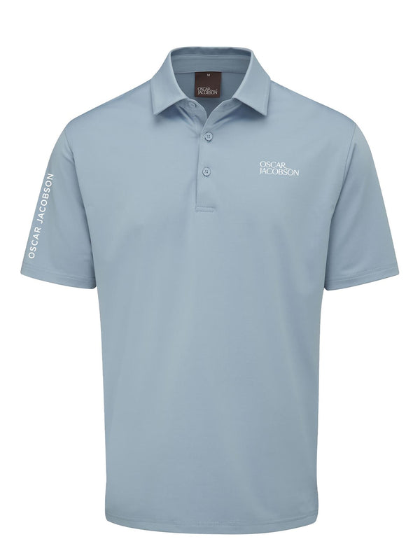 Bullock Tour Polo Shirt- Watercress / Small-Watercress / Medium-Watercress / Large-Watercress / X-Large-Watercress / XX-Large-Mandarin / Small-Mandarin / Medium-Mandarin / Large-Mandarin / X-Large-Mandarin / XX-Large- Oscar Jacobson Golf