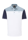 Adelaide Polo Shirt- Lavender-Navy / Small-Lavender-Navy / Medium-Lavender-Navy / Large-Lavender-Navy / X-Large-Lavender-Navy / XX-Large- Oscar Jacobson Golf
