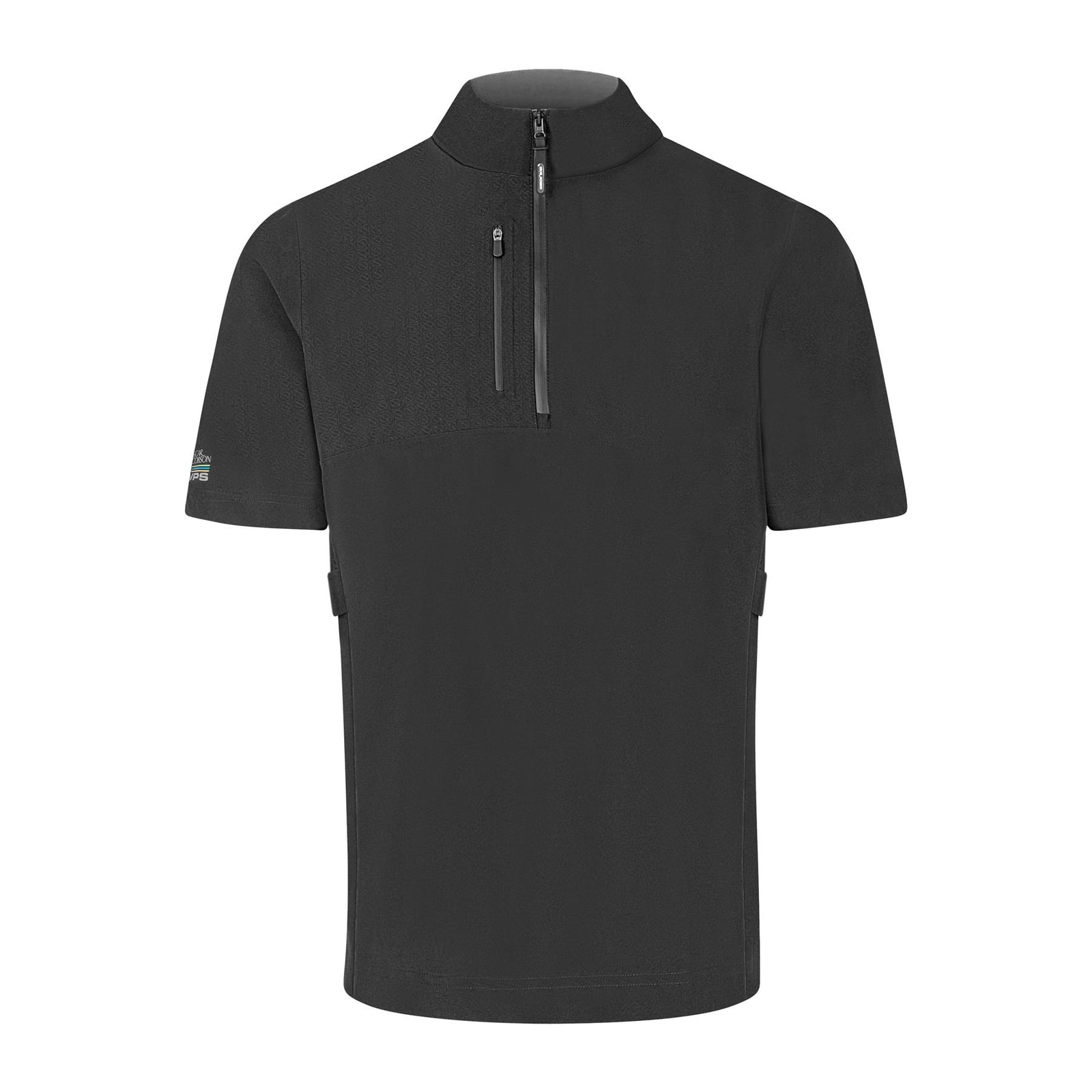 Arlington Short Sleeved Waterproof  - Black/ Pineneedle / Small  - Oscar Jacobson Golf