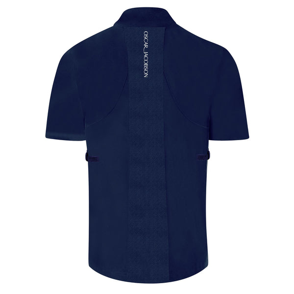 Arlington Short Sleeved Waterproof- Black/Pewter / Small-Black/Pewter / Medium-Black/Pewter / Large-Black/Pewter / X-Large-Black/Pewter / XX-Large- Oscar Jacobson Golf