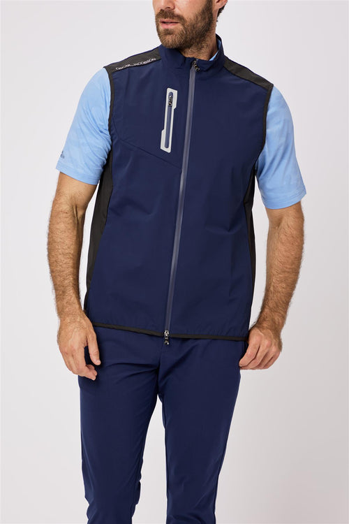 Beatty Gilet  - Navy / Small  - Oscar Jacobson Golf