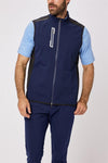 Beatty Gilet- Navy / Small-Navy / Medium-Navy / Large-Navy / X Large-Navy / XX Large- Oscar Jacobson Golf