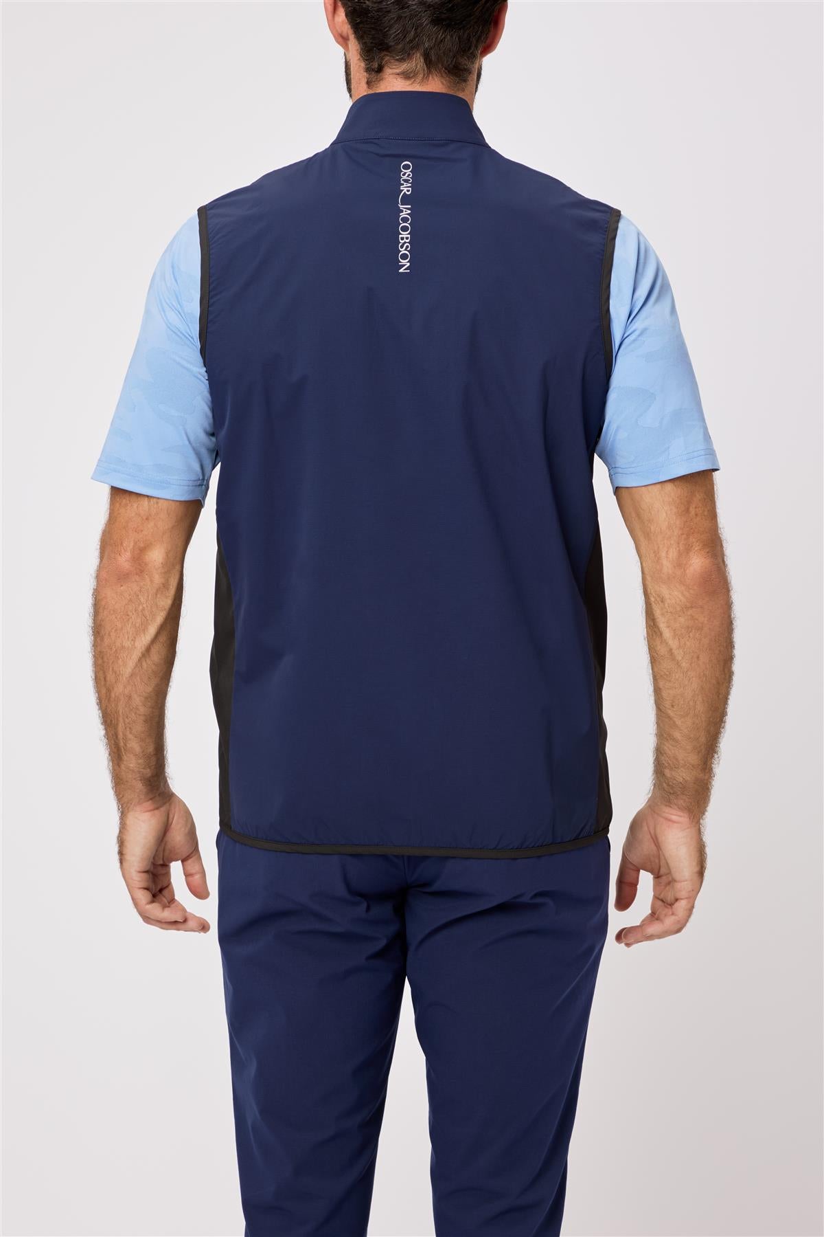 Beatty Gilet  - Navy / Small  - Oscar Jacobson Golf