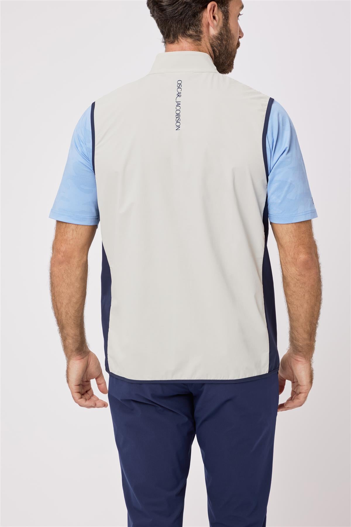 Beatty Gilet  - Navy / Small  - Oscar Jacobson Golf