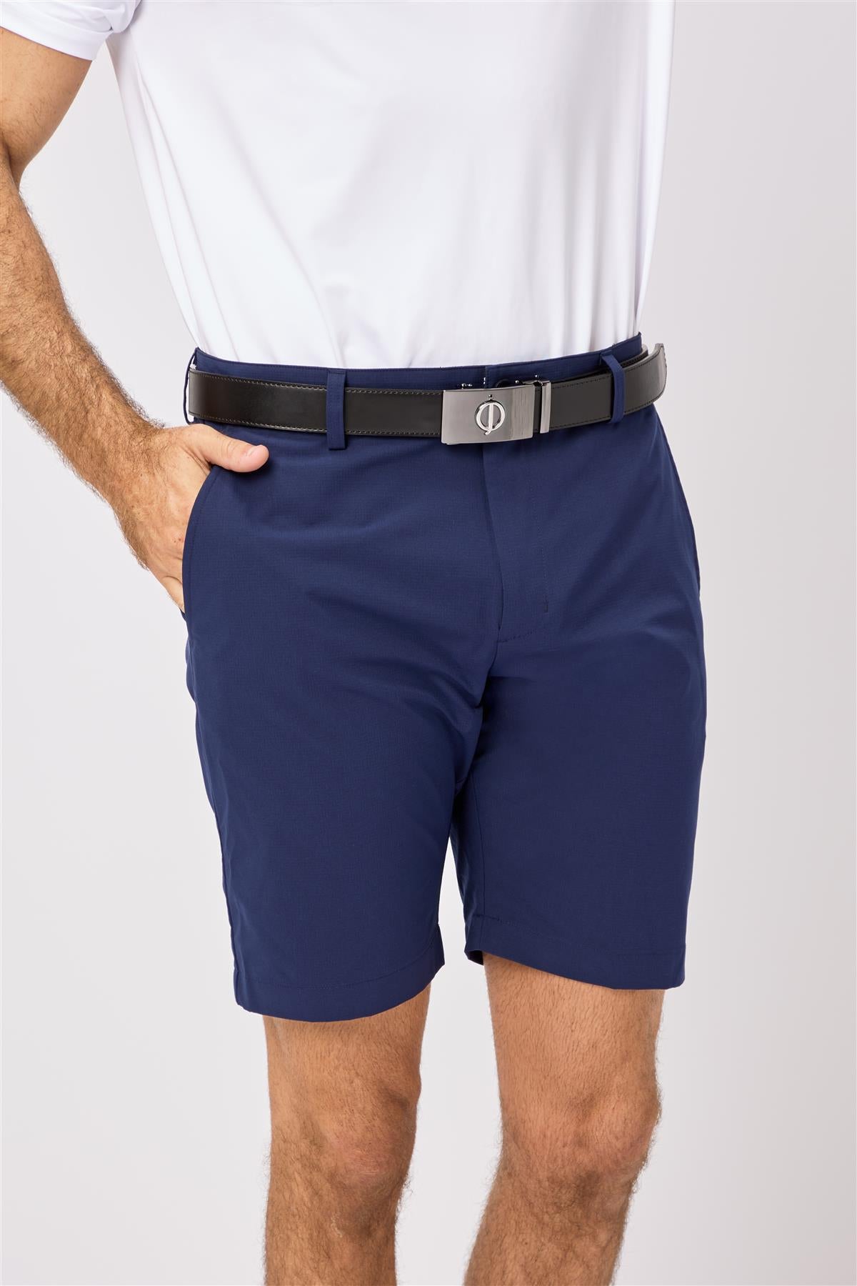 Bedford Tapered Shorts  - Navy / W34  - Oscar Jacobson Golf