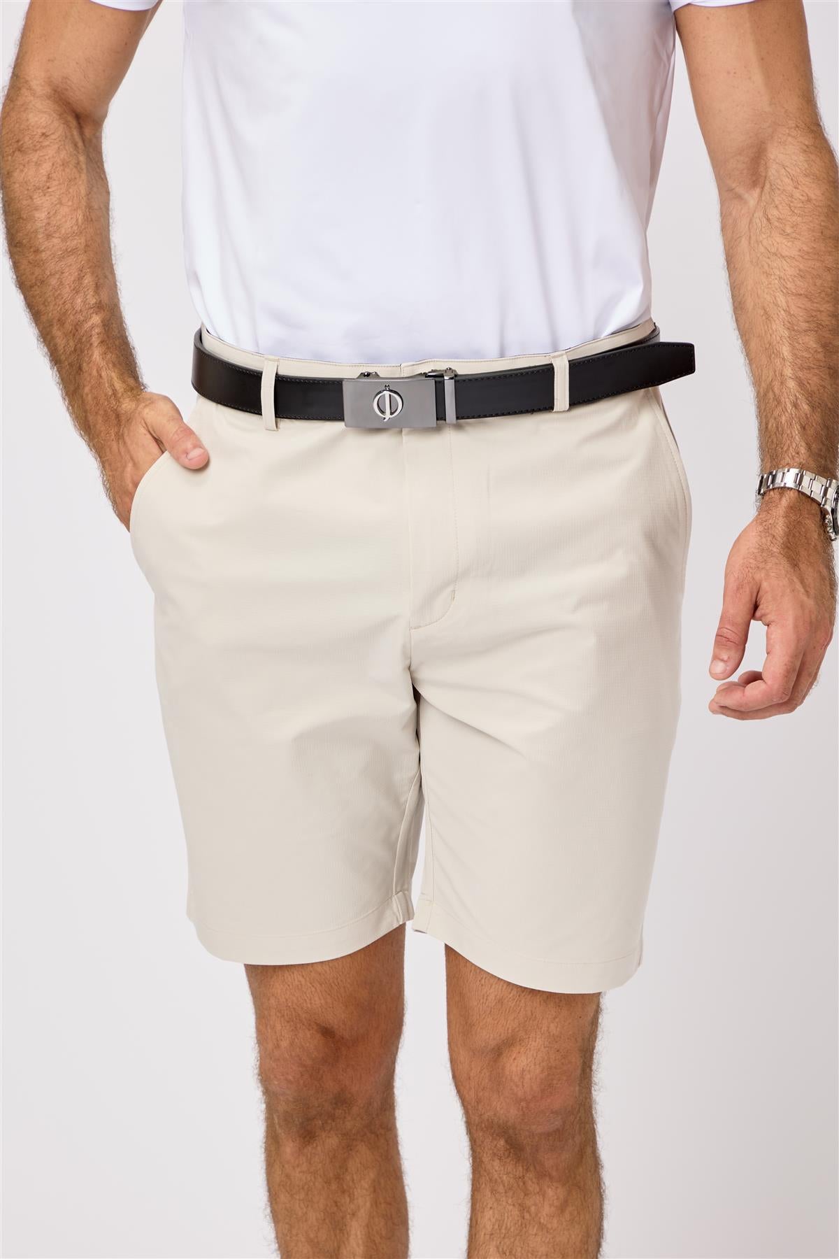Bedford Tapered Shorts  - Navy / W34  - Oscar Jacobson Golf