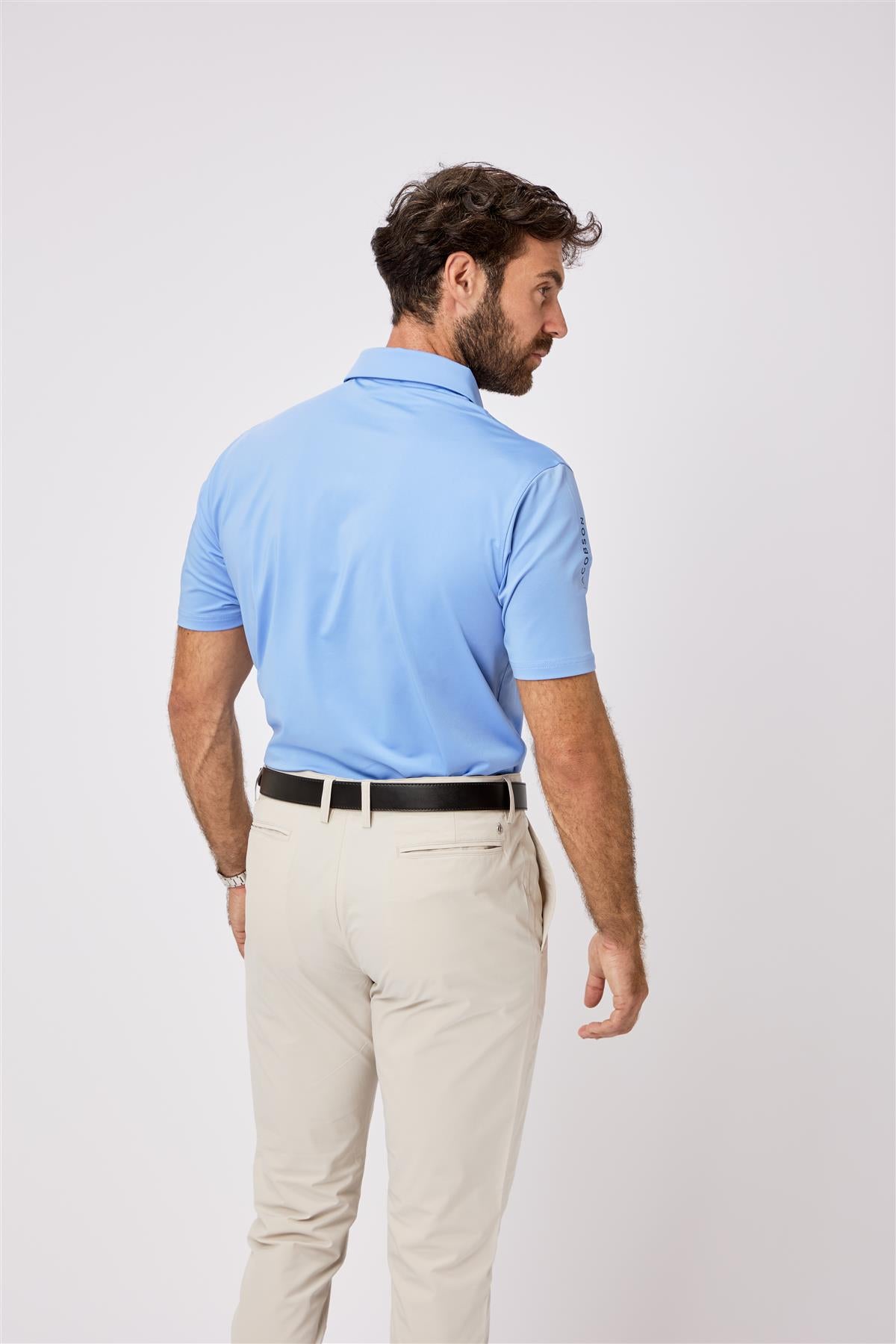 Bullock Polo Shirt  - Lavender / Small  - Oscar Jacobson Golf