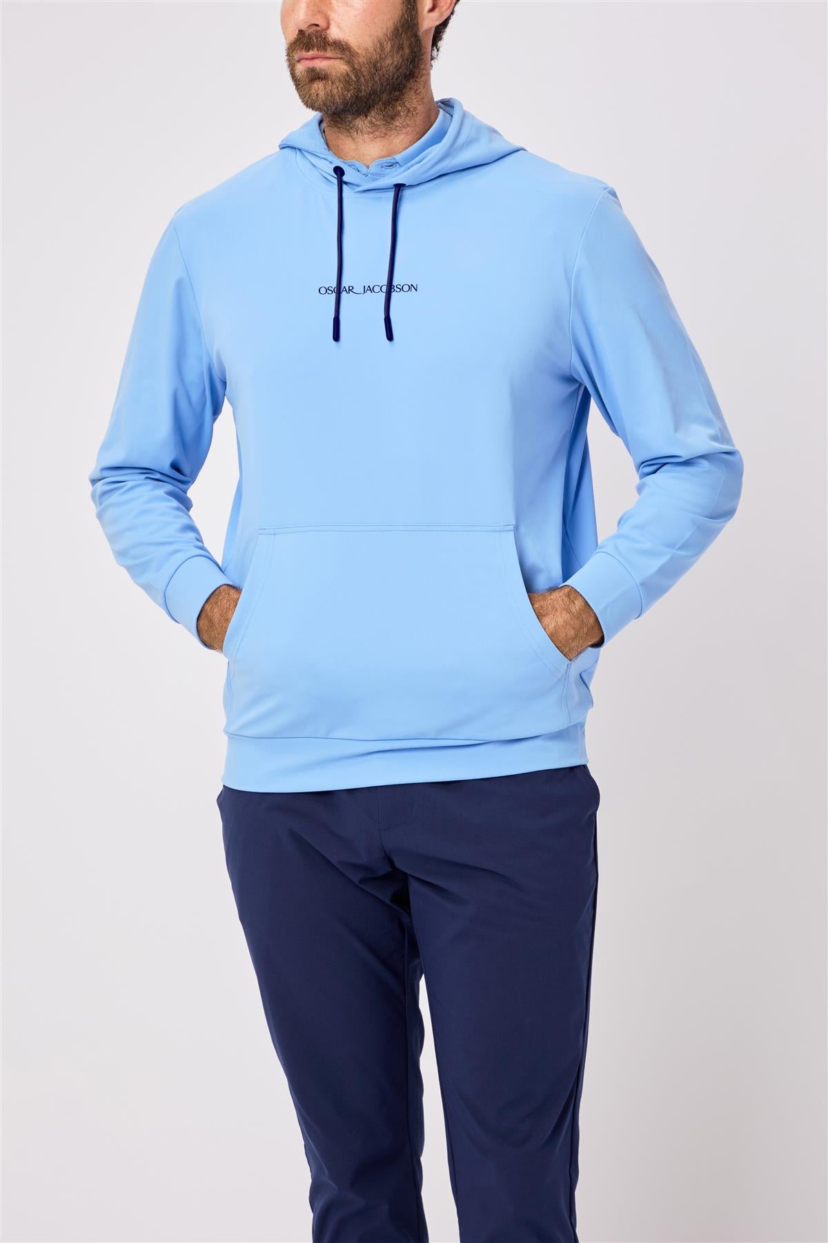Denbigh Hoodie  - Dodger Blue / Small  - Oscar Jacobson Golf