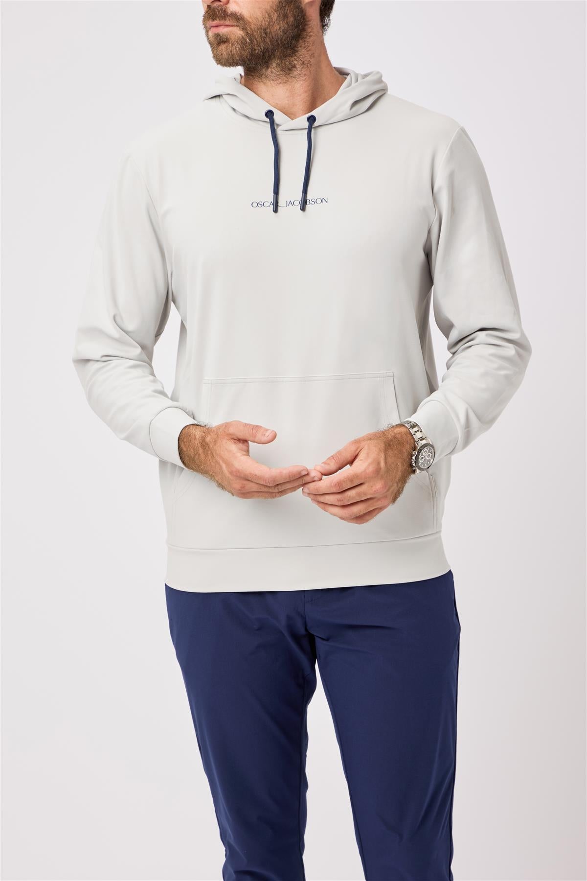 Denbigh Hoodie  - Dodger Blue / Small  - Oscar Jacobson Golf