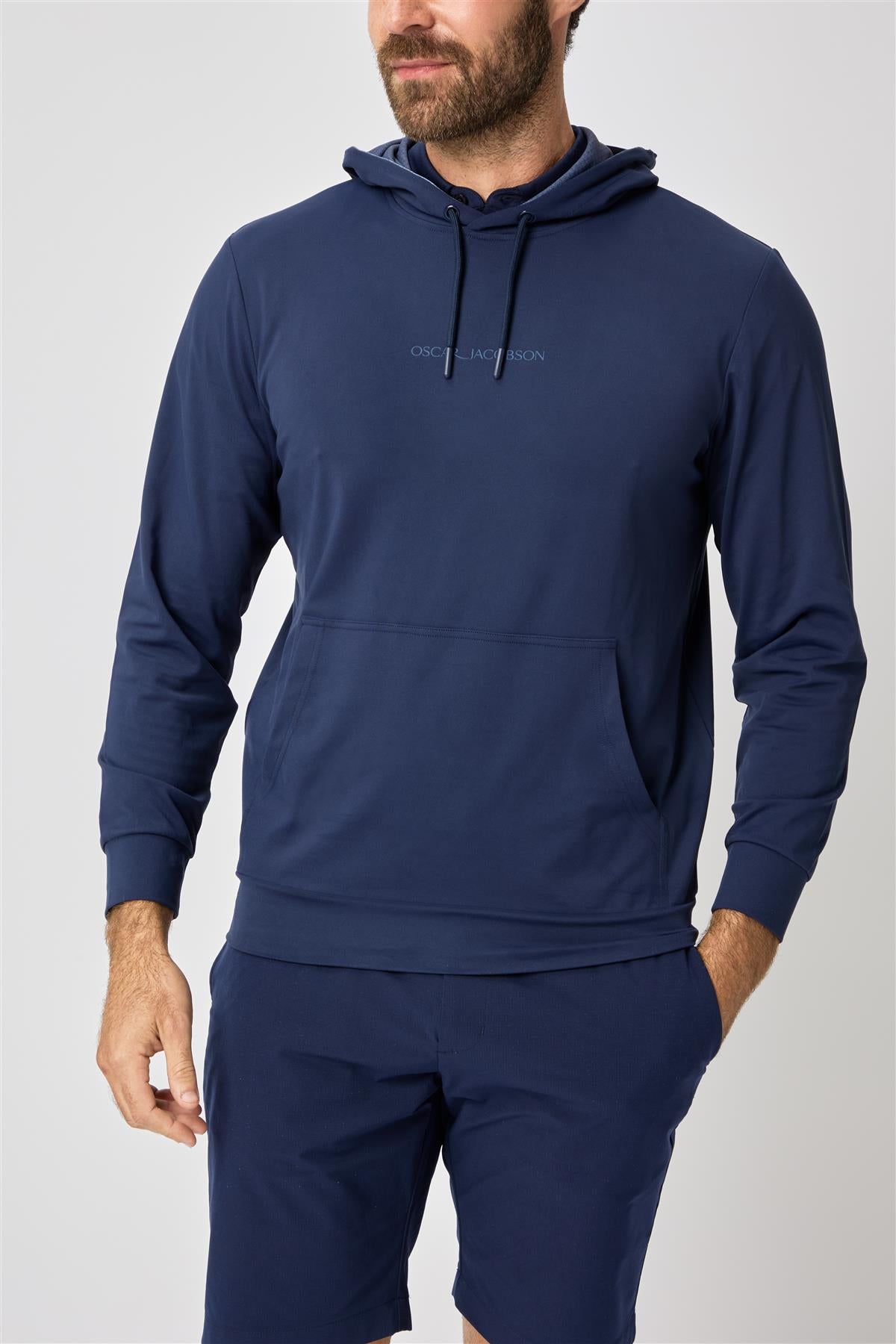 Denbigh Hoodie  - Dodger Blue / Small  - Oscar Jacobson Golf