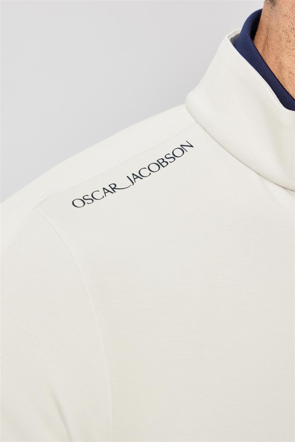 Drew Second Layer  - Navy / Small  - Oscar Jacobson Golf