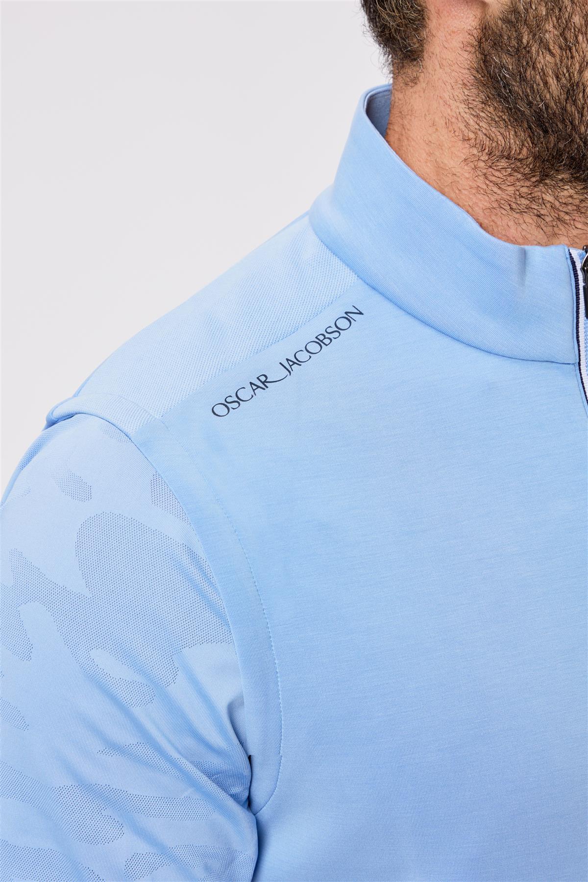 Drew Second Layer  - Dodger Blue / Small  - Oscar Jacobson Golf