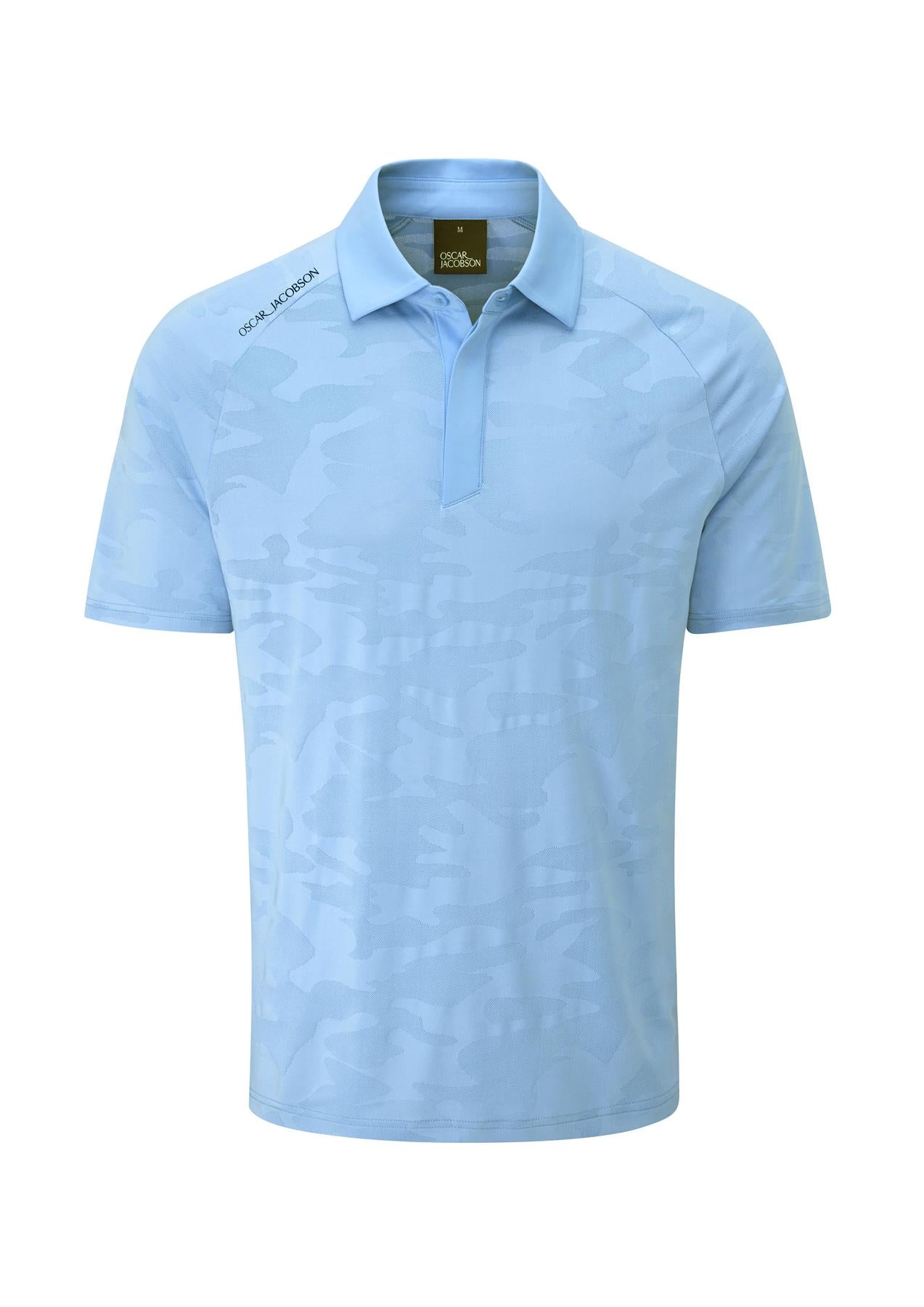 Herald Polo Shirt  - Aluminium / Small  - Oscar Jacobson Golf