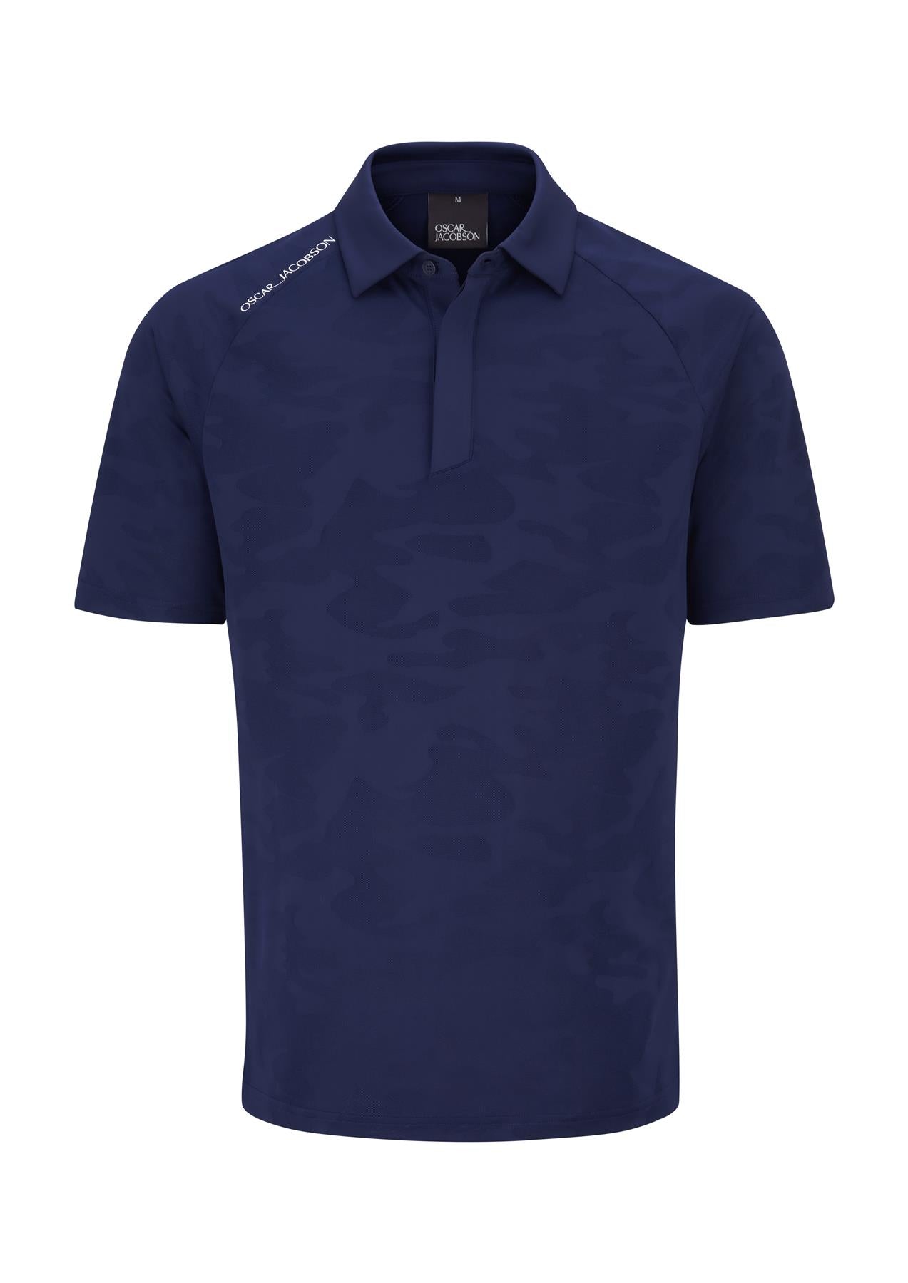 Herald Polo Shirt  - Aluminium / Small  - Oscar Jacobson Golf