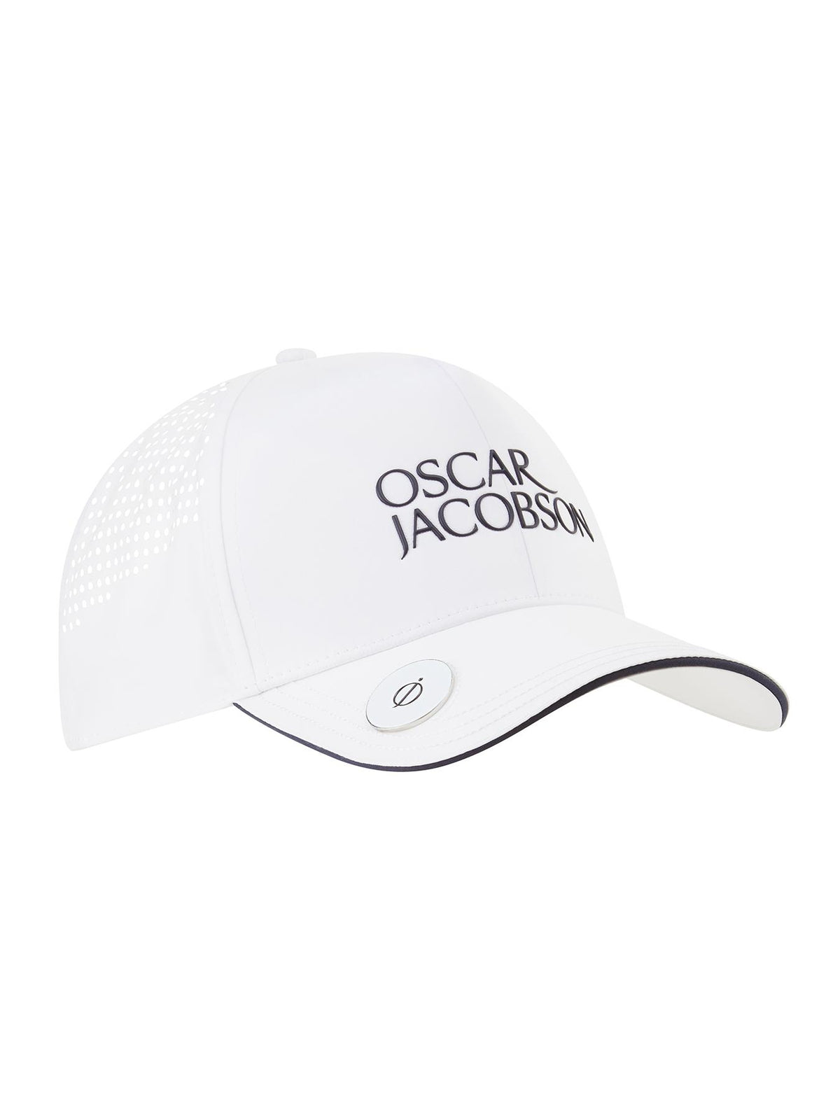 Hornsey Baseball Cap  - White  - Oscar Jacobson Golf