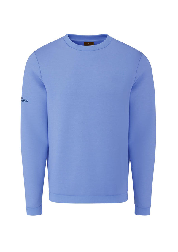 Johnstone Crew Neck Pullover- Dodger Blue / Small-Dodger Blue / Medium-Dodger Blue / Large-Dodger Blue / X-Large-Dodger Blue / XX-Large- Oscar Jacobson Golf