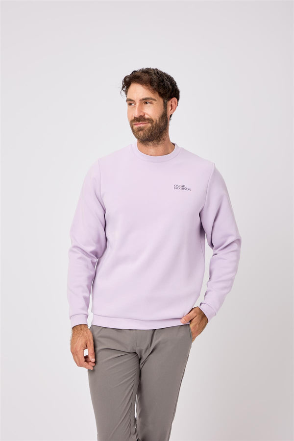 Johnstone Tour Pullover- Lavender / Small-Lavender / Medium-Lavender / Large-Lavender / X-Large-Lavender / XX-Large- Oscar Jacobson Golf