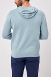 Kennedy Lightweight Knitted Hoodie- Skyway / Small-Skyway / Medium-Skyway / Large-Skyway / X-Large-Skyway / XX-Large- Oscar Jacobson Golf