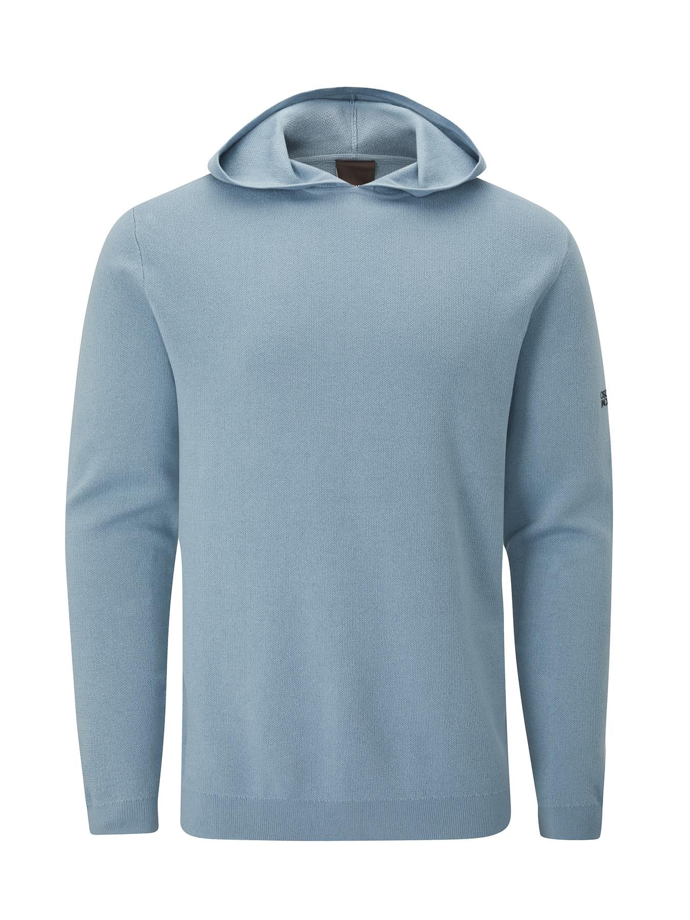 Kennedy Lightweight Knitted Hoodie  - Skyway / Small  - Oscar Jacobson Golf