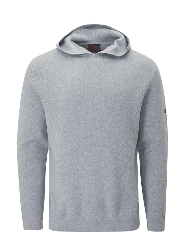 Kennedy Lightweight Knitted Hoodie- Skyway / Small-Skyway / Medium-Skyway / Large-Skyway / X-Large-Skyway / XX-Large- Oscar Jacobson Golf