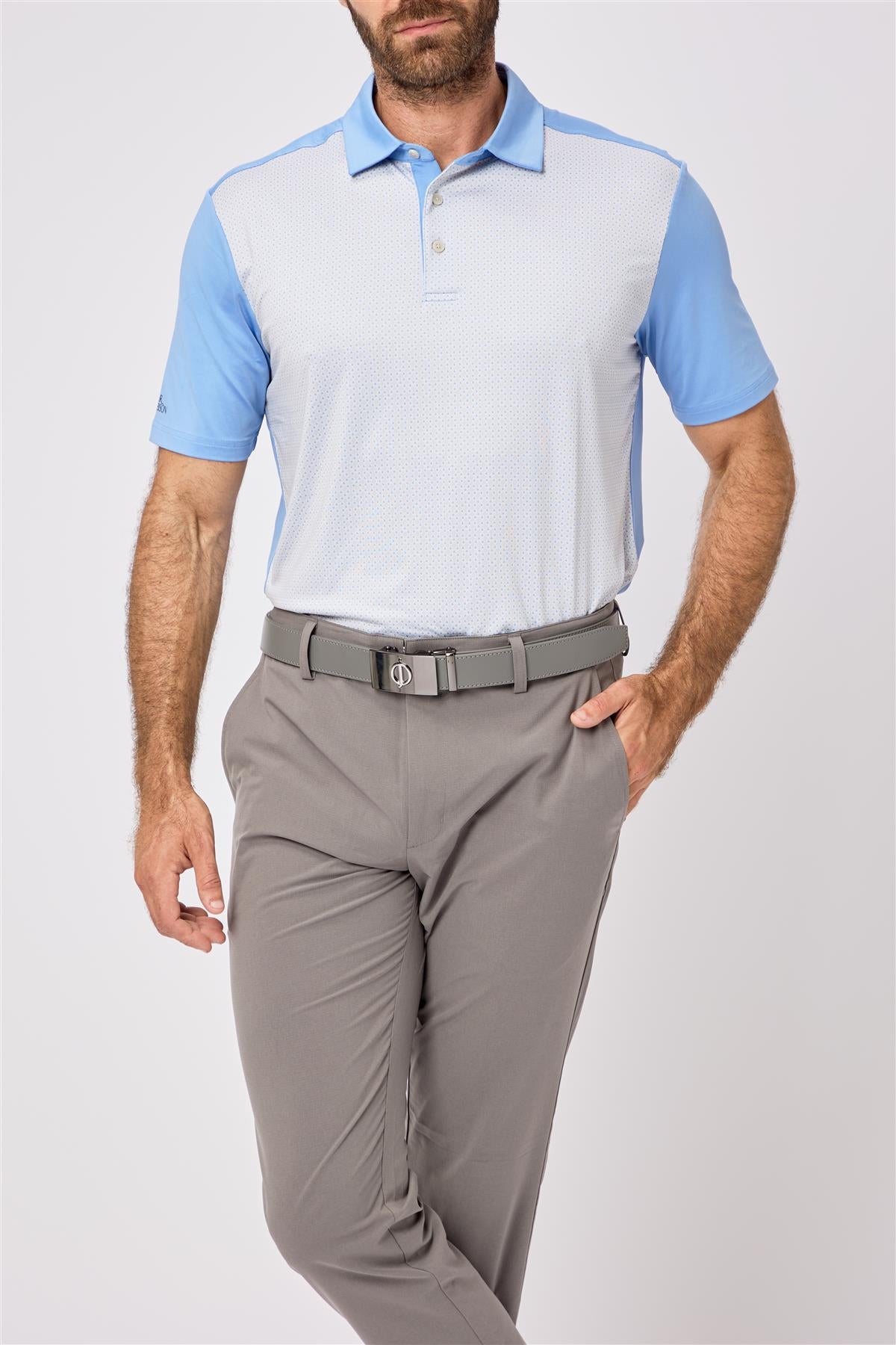Kenson Polo Shirt  - Navy / Small  - Oscar Jacobson Golf