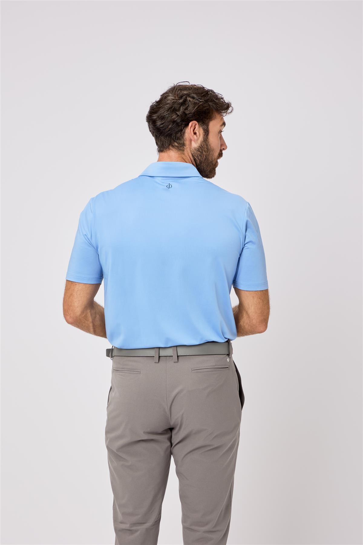 Kenson Polo Shirt  - Navy / Small  - Oscar Jacobson Golf