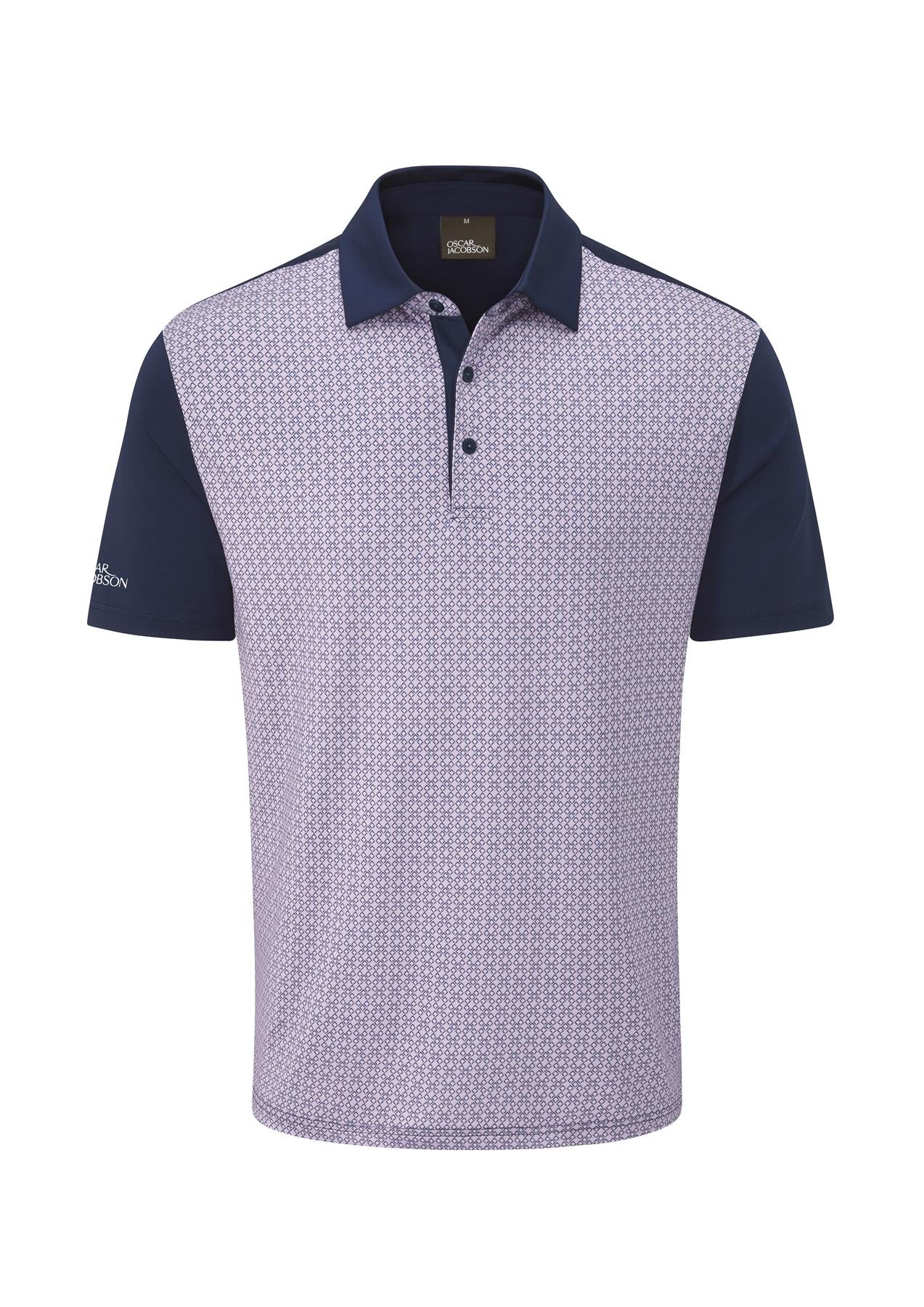 Kenson Polo Shirt  - Navy / Small  - Oscar Jacobson Golf