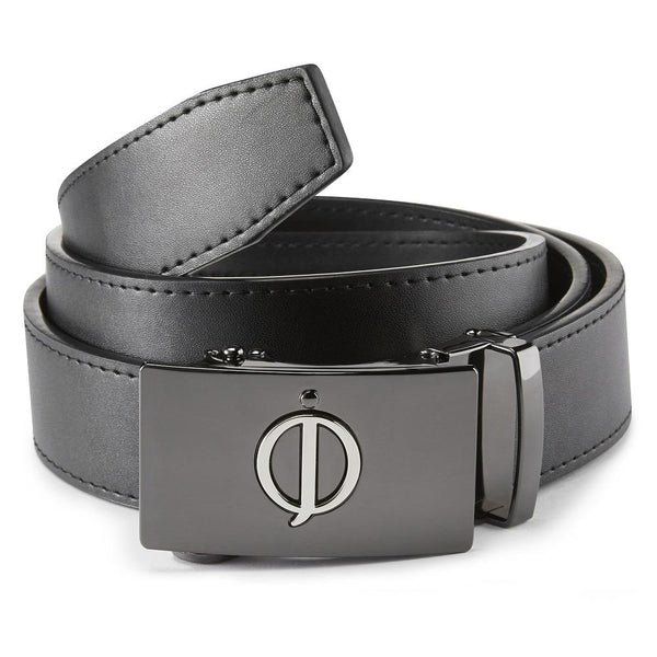 Leather Belt- Black / One Size-White / One Size-Navy / One Size- Oscar Jacobson Golf