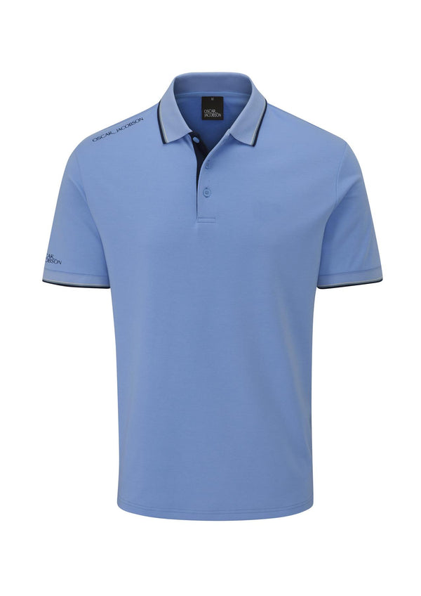 Mallory Polo Shirt- Lavender / Small-Lavender / Medium-Lavender / Large-Lavender / X-Large-Lavender / XX-Large- Oscar Jacobson Golf