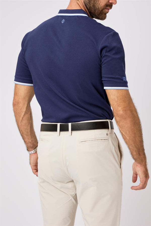 Mallory Polo Shirt- Lavender / Small-Lavender / Medium-Lavender / Large-Lavender / X-Large-Lavender / XX-Large- Oscar Jacobson Golf