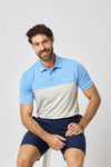 Matley II Polo Shirt- Aluminium / Small-Aluminium / Medium-Aluminium / Large-Aluminium / X-Large-Aluminium / XX-Large- Oscar Jacobson Golf