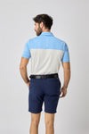 Matley II Polo Shirt- Aluminium / Small-Aluminium / Medium-Aluminium / Large-Aluminium / X-Large-Aluminium / XX-Large- Oscar Jacobson Golf