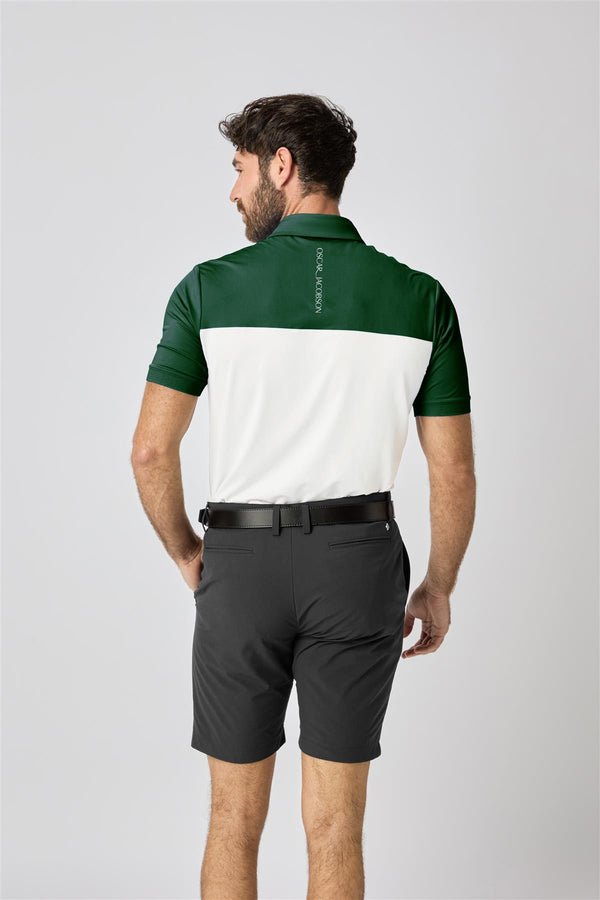 Matley II Polo Shirt- Aluminium / Small-Aluminium / Medium-Aluminium / Large-Aluminium / X-Large-Aluminium / XX-Large- Oscar Jacobson Golf