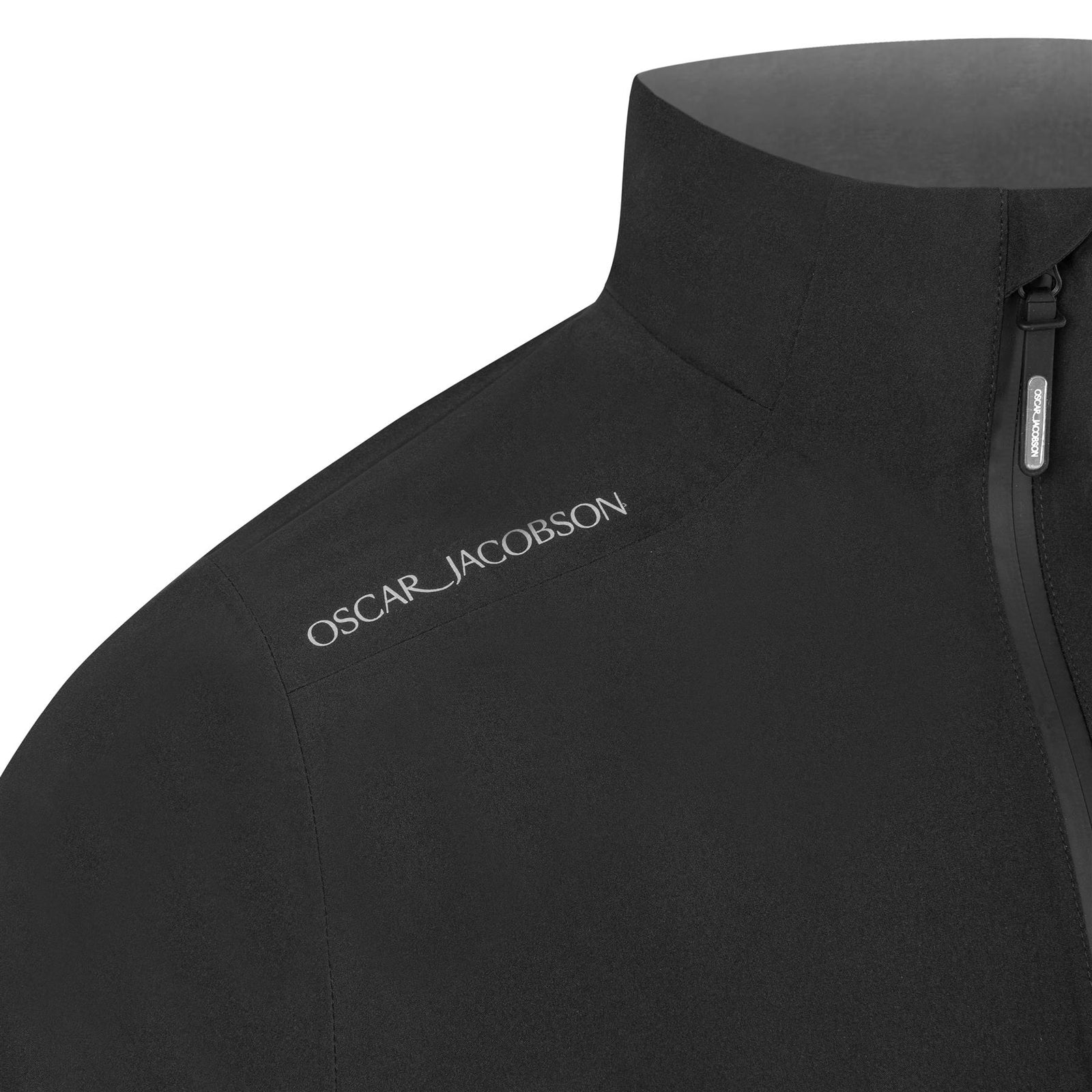 Alex Waterproof Jacket  - Black/Pineneedle / Small  - Oscar Jacobson Golf