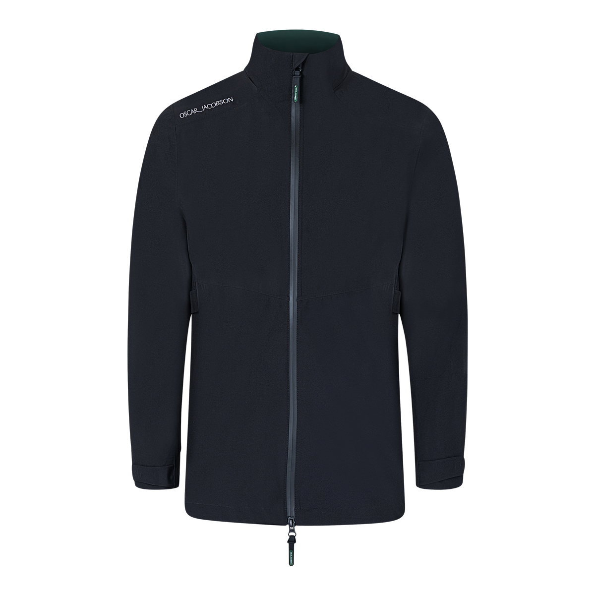 Alex Waterproof Jacket  - Black/Pineneedle / X-Large  - Oscar Jacobson Golf