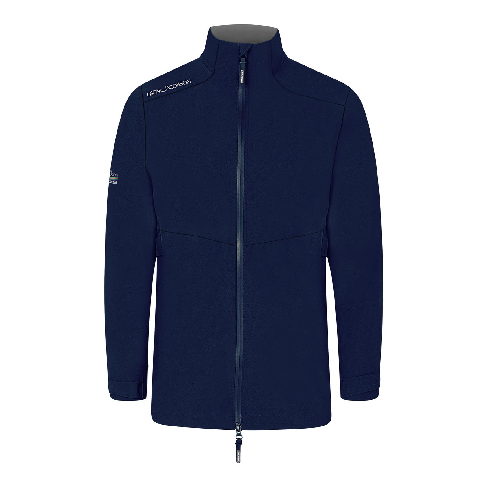 Oscar Jacobson Alex Waterproof Jacket  - Navy/Pewter / X-Large  - Oscar Jacobson Golf