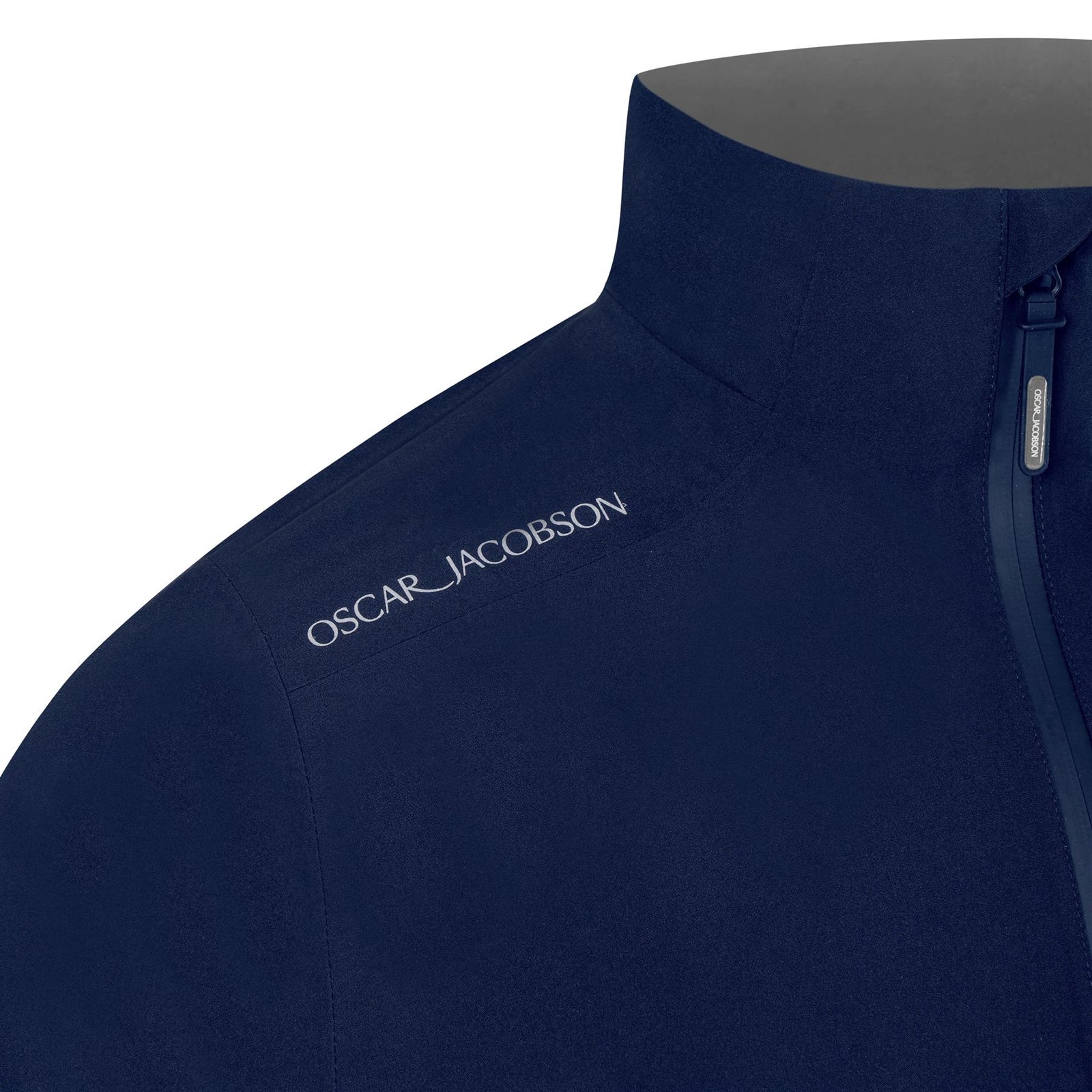 Oscar Jacobson Alex Waterproof Jacket  - Black/Pineneedle / Large  - Oscar Jacobson Golf