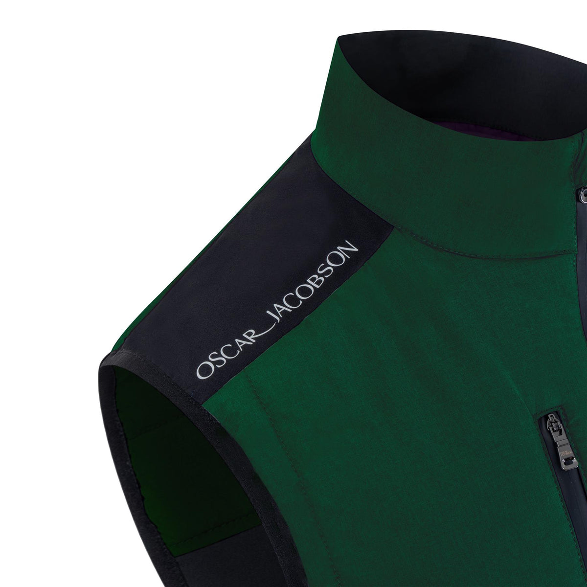 Oscar Jacobson Baynes Padded Gilet  - Aluminium / Small  - Oscar Jacobson Golf
