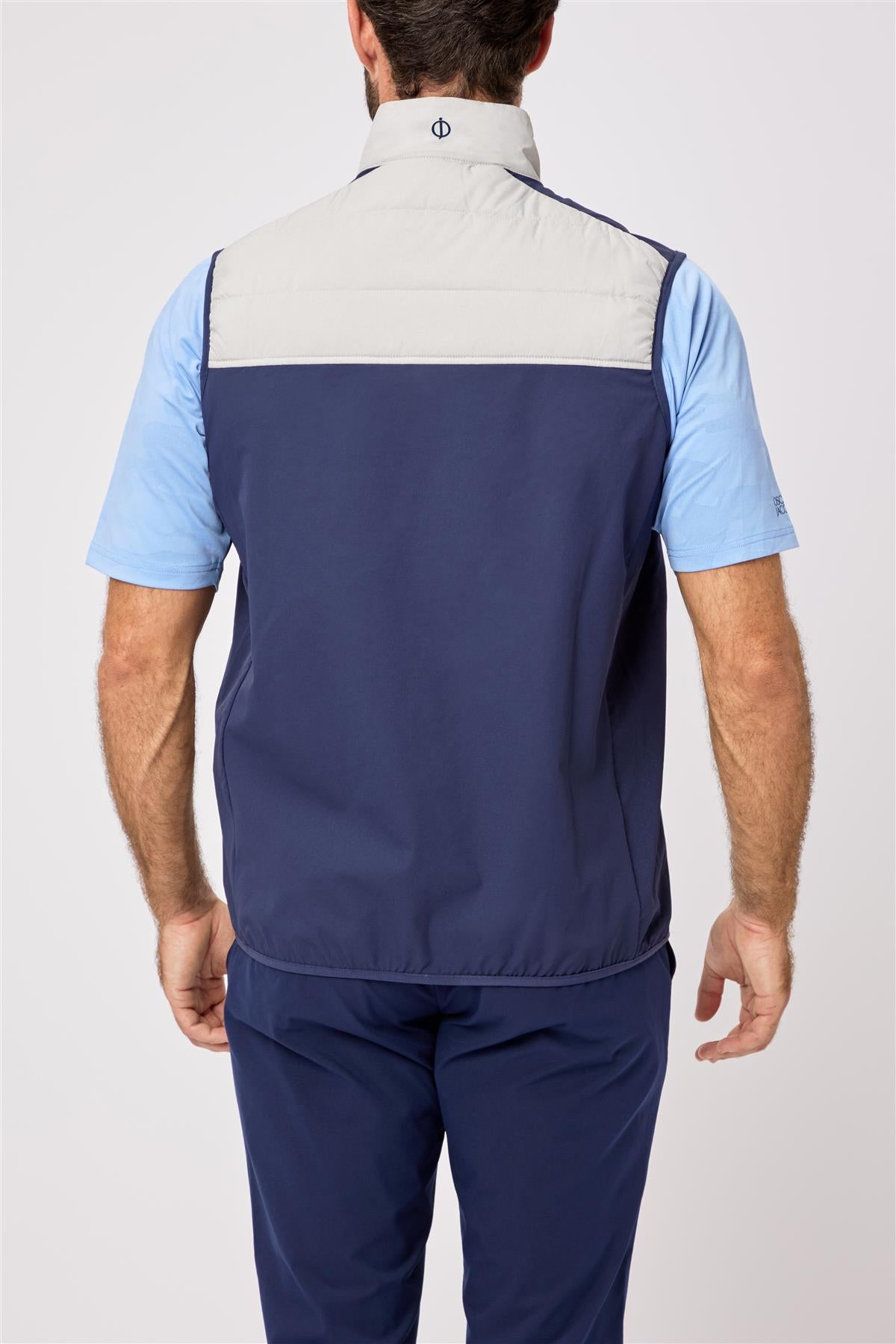 Oscar Jacobson Baynes Padded Gilet  - Aluminium / Small  - Oscar Jacobson Golf