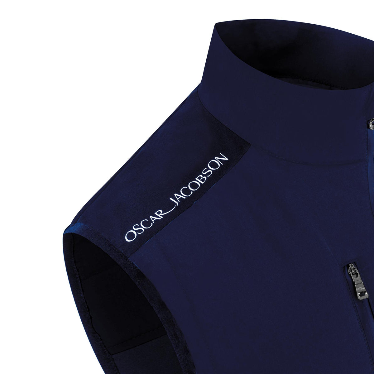 Oscar Jacobson Baynes Padded Gilet  - Aluminium / Small  - Oscar Jacobson Golf